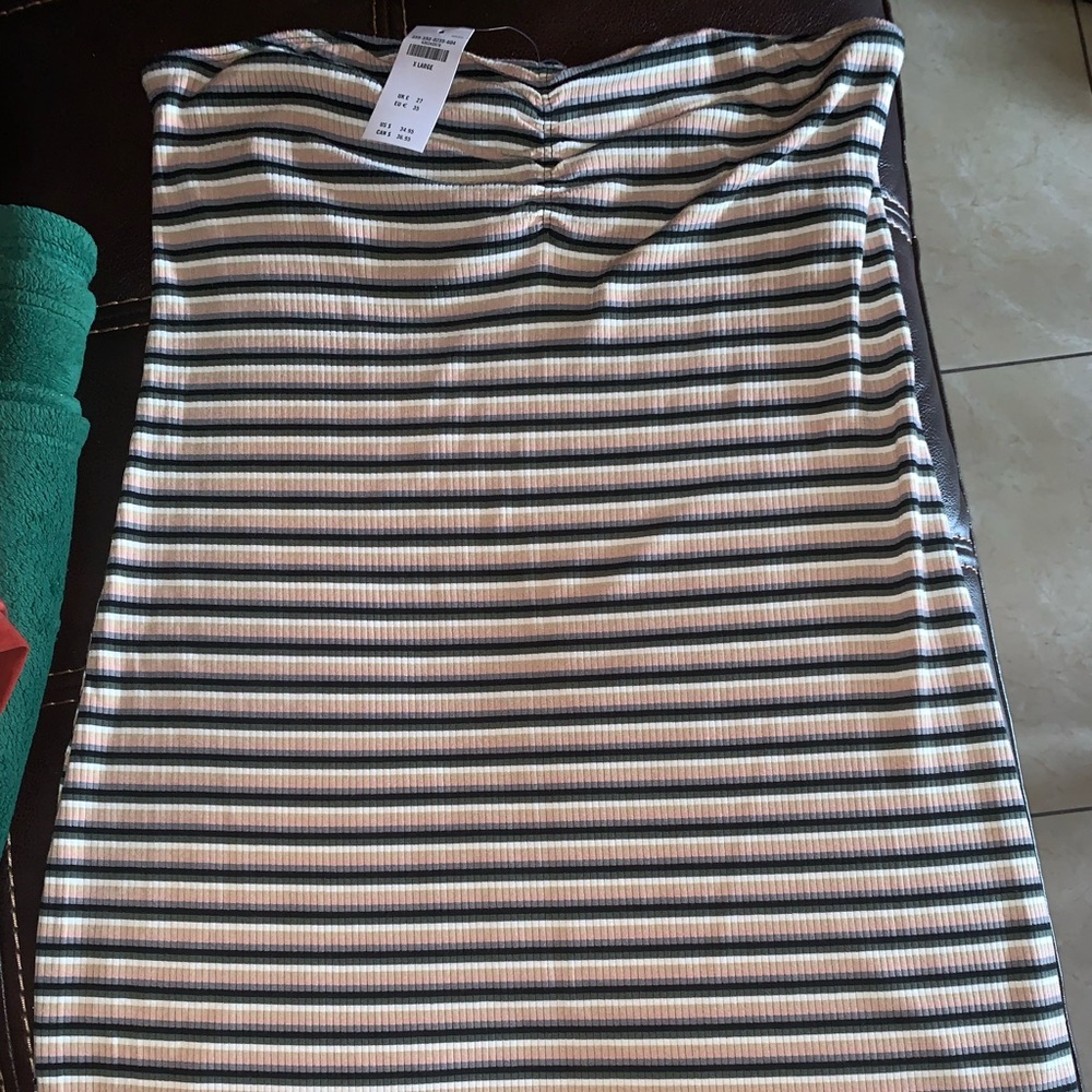 Hollister strapless dress